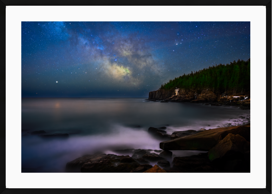 Milky Way Over Otter Cliff