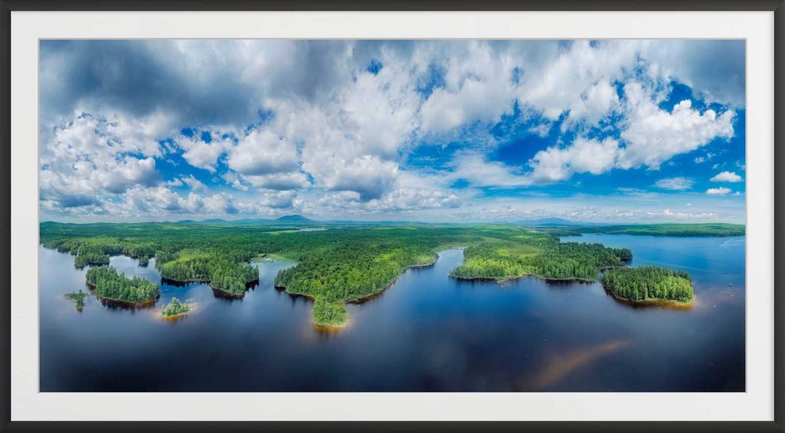 Summer Skies Over Northern Maine