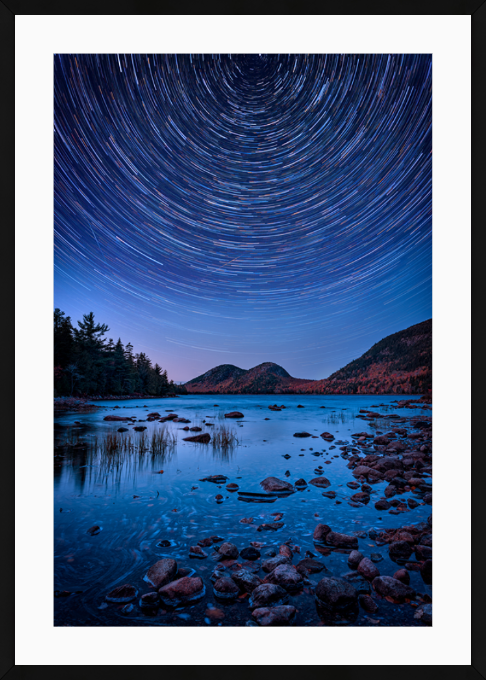 Starry Night at Jordan Pond