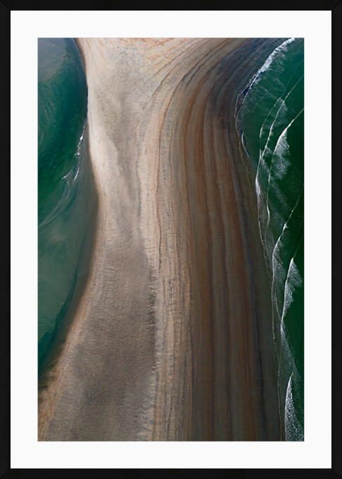 The Sand Bar Abstract