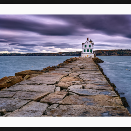 Rockland Harbor Breakwater Light