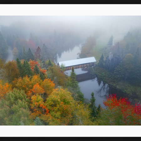 Misty Morning at Bennett Bean Bridge