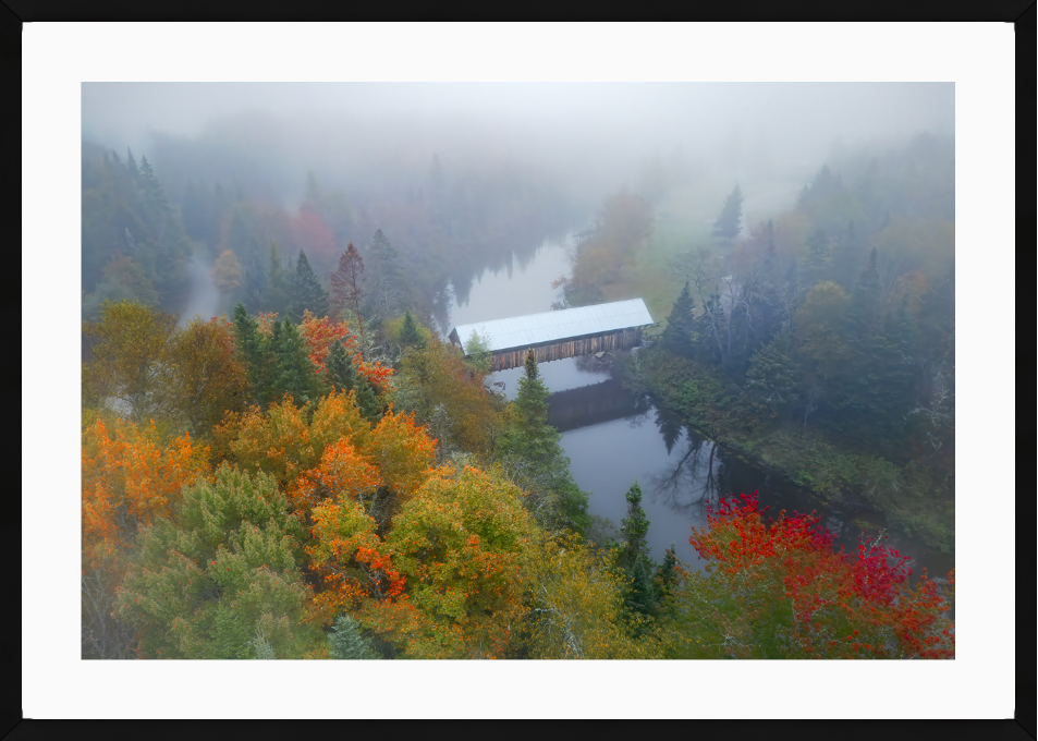 Misty Morning at Bennett Bean Bridge