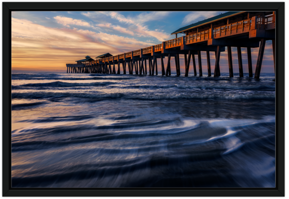 Folly Beach Pier Canvas Print